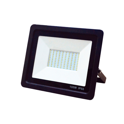 4KV IP66 LED Flood Lights 100W for Garden Park Courtyard SMD Chips White Aluminum Body