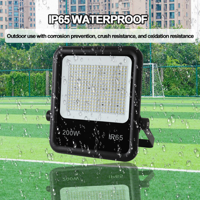 FCC Industrial LED Floodlights 3000K IP65 Waterproof 120° Beam Angle