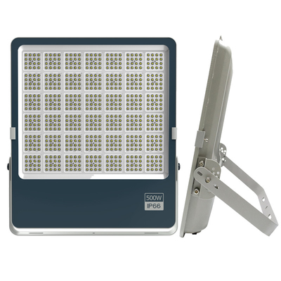 60000lm Led Flood Light High Power Light Grey Finish Body CRI 70