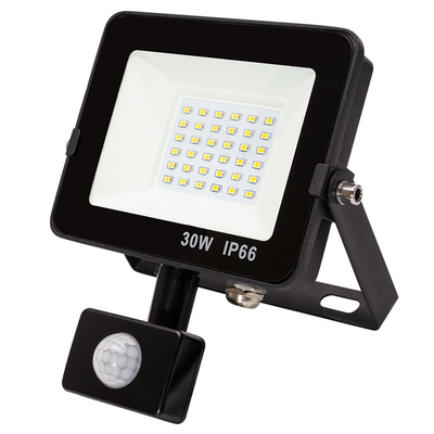 30W Motion Sensor Outdoor Security LED Flood Light Remote Control 2400lm IP66 Waterproof