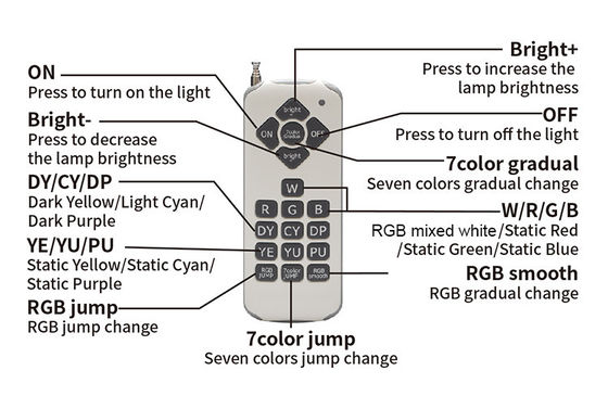 600W RGB Color Changing LED Floodlight with Remote Control or DMX