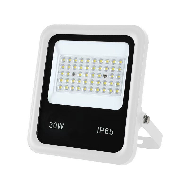 60 Degree IP65  Outdoor Led Floodlights with White Housing fo Plants Lighting
