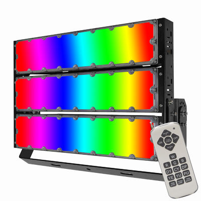 600W RGB zmieniające kolor reflektor LED z zdalnym sterowaniem lub DMX